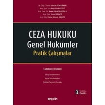 Ceza Hukuku Genel Hükümler Pratik Çalışmalar Dr. Öğr. Üyesi Sercan Tokdemir