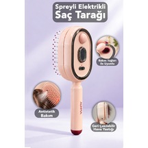 Antistatik Bakım Yağları İle Kullanıma Uygun Spreyli Elektrikli Saç Tarağı