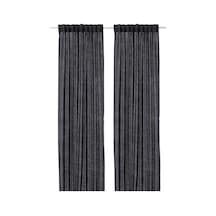 Ikea Dytag Tül Perde 145x300 Cm Koyu Gri