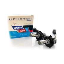 Photon Zero 12v 24v  H4 Buz Mavisi +3 Plus Fansız Led