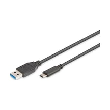 Digitus AK-300136-010-S TypeC - USB3.0 Kablo (1m)
