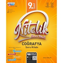Nitelik 2026 9. Sınıf Coğrafya Soru Kitabı Beceri Temelli