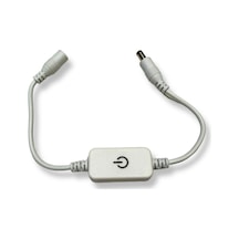 Dokunmatik Tuş Anahtar Açma Kapama Düğme İçin Tek Renkli Led Şerit İçin Dc 12v-24v / 4a Dimmer
