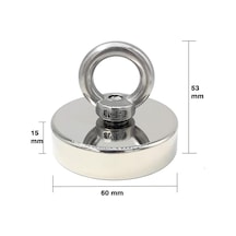60Mm Fishing Magnet - Neodyum Pot Mıknatıs