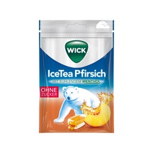 Wick Icetea Pfirsich Mit Kühlendem Menthol 72 G