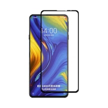Xiaomi Mi Mix 3 Full Glue Full Kaplama Tempered Cam Ekran Koruyu Siyah