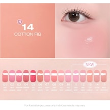 İnce Yapılı, Ciltle Bütünleşen, Pigmentli Likit Allık Syrupy Tok Cheek 14 Cotton Fig Diğer