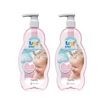 Uni Baby Kolay Tarama Saç ve Vücut Şampuanı 700 Ml x 2 Adet