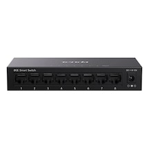 Tenda Teg2208d 8 Port 10-100-1000 Switch Cloud Yönetilebilir Çelik Kasa Switch Kdo