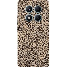 Redmi Note 14 Pro 4g Uyumlu Leopar Tasarımlı Baskılı Silikon Kılıf Renkli