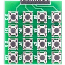 4 x 4 Matrix Keyboard Keypad 16 Buton Tuş Takımı Keyboard Klavye Alarm Şifre Kilit Güvenlik Röle