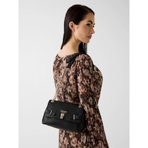 Guess Yesba Dönüştürülebilir Çapraz Askılı Kadın Siyah Omuz Çantası Hwbg7833210-bla Siyah