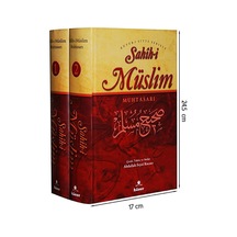 Sahihi Müslim Muhtasarı - 2 Cilt Büyük Boy Şamua-1466