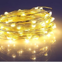 1/2|3|5|10| Metre Peri Led İnce Tel Pilli Dekoratif Led Işık Süs