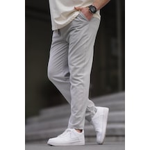 Madmext Gri Düz Paça Erkek Pantolon 6535-gri Gri