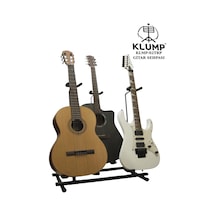Klmp-02/03 Üçlü Gitar Sehpası / Üçlü Gitar Standı / Profesyonel