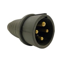 3x32 A Kauçuk Düz Fiş