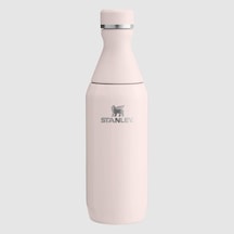Stanley All Day Slim Soğuk Su Termosu 0.35 Litre - Pembe Kuvars Çok Renkli