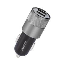 Sunix 3.1a Çift Usb Araç Şarj Cihazı Başlık S-314