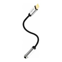 Hepu HP-19 iOS AUX Dönüştürücü – Lightning Girişli iPhone & iPad için Ses Adaptörü (30 cm)