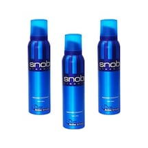 Snob Classic Erkek Deodorant 150 ML x 3