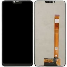 Realme Uyumlu C1 Lcd Ekran Siyah Çıtasız