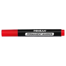 Pensan 6600 Yuvarlak Uç Permanent Marker Kırmızı Çok Renkli