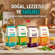 Yayla Mısır Pirinç Fusulli + Elbow + Risoni + Penne 400 Gr