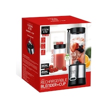 Cook Eat GN-A02 Taşınabilir Şarjlı Metal Kişişel Blender