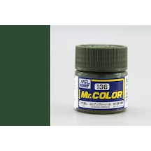 10 Ml. Russian Green 2 Mr.color Serisi Maket Boyası, Mr.hobby C136 Standart