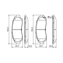 Mga 55664 Fren Balatası Ön Honda Crv Re5 2007 Crv 12 Crv Re6 2015 Crv Rt6 2020 Benzinli Dizel 45022-tk8-a00
