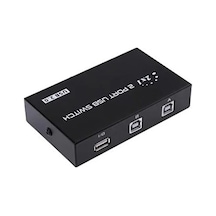 2 Port Usb Switch 2 Port Seçmeli Usb Switch 2 Port Manuel Usb Seçici 2 Pc 1 Yazıcı Seçmeli Switch