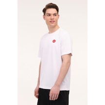 Lotto M-bılly Tee 4fx 101930086 Erkek Tişört Beyaz S-xxl 001