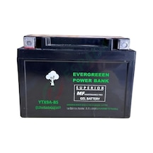 Evergreen Ytx9a-sla Kuru Akü 12v9ah Bajaj Pulsar Ns200 Rs200 Domınar D400 Mondıal Zat 150 Scooter Yatık Akü