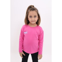Toontoy Kids Toontoy Kız Çocuk Sweet Baskılı Tişört Fuşya