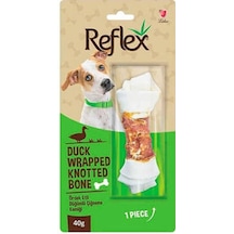 Ördek Eti Sargılı Düğümlü Köpek Çiğneme Kemiği 40 Gr
