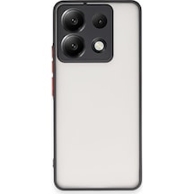Xiaomi Redmi Note 13 5g İçin Uyumlu Buzlu Tasarım Renkli Tuş Mat Tasarım Sararmaz Kılıf
