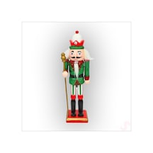 Kurşun Asker, Ahşap Fındıkkıran 18cm - Mızraklı