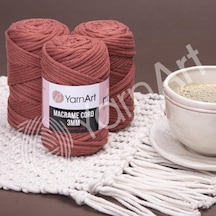 Yarnart El Örgü İpi Macrame Cord 3 Mm, 752, 2x500 Gr Açık Ahşap
