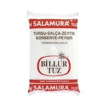 Billur Salamura Tuz 3 Kg - Deniz Tuzundan Turşu Ve Konserve Tuzu 2'li Ekonomik Paket - 2 Adet Tarı