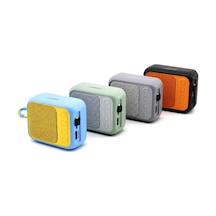 Bluetooth Wireless Mini Hoparlör Speaker Renkli Type-c Şarjlı 5w Mikrofon - Kart Girişi Pl-4692 Bx40