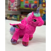 Oyuncak Peluş Kanatlı Unicorn Tek Boynuzlu At Fuşya Koyu Pembe 30 Cm Pembe Oyuncak Peluş Kanatlı Unicorn Tek Boynuzlu At Fuşya Koyu Pembe 30 Cm Pembe