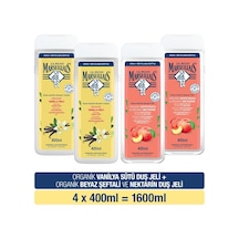 Le Petit Marseillais Organik Vanilya Sütü Duş Jeli 400 Ml X2 + Beyaz Şeftali Ve Nektarin Duş Jeli 400 Ml X2 Diğer