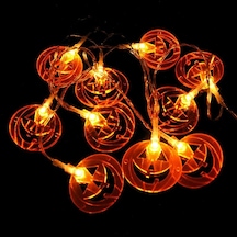 150 Cm 10led Cadılar Bayramı Led Dize Işık Taşınabilir Kabak Hayalet Kafatası Işık Ev Bayramı Partisi Dekoratif Led Işık 56851301 Diğer