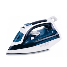 Koyu Mavi - Beyaz Buharlı Ütü Seramik Taban - 360 Hareketli Kablo - Buhar Ayarlama 2100w Steamplus-1716