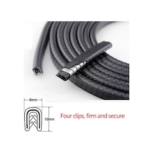 Kırmızı Evrensel Araba Kapı Kenar Çizik Koruyucu Şerit Sızdırmazlık Koruma Trim Otomobil Kapı Etiket Koruyucu