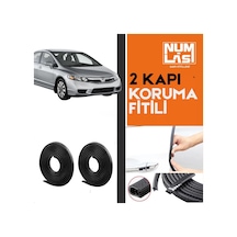Honda Civic 2011-2017 İki Kapı Koruma Fitili Siyah Renk Numlas-a Kalite-nm2563