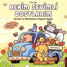 Benim Sevimli Dostlarım & Sevimli Ve Rahatlatıcı Boyama Kitabı...