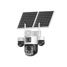 Inox-x25 4 Lensli 30x Zoom 4g Esım Solar Güneş Enerjili Ptz Güvenlik Kamerası - Dış Mekan Akıllı Kamera