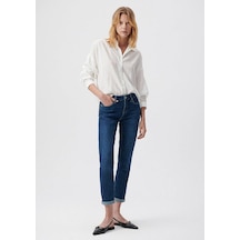 Mavi Ada Koyu Mavi Kadın Jean Pantolon M1020535596 Koyu Mavi